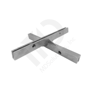 12" Cross Piece 90 degree Flat