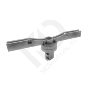12" Adjustable U-Channel Post Cap Flat