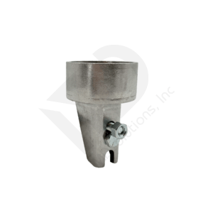 Adaptor for U Post to 2-3/8" OD Round Post