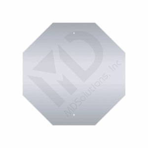 Octagon Sign Blank