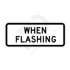 S4-4 When Flashing Sign