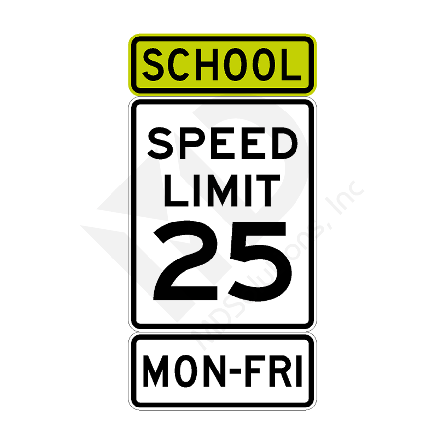 S4-6 Day(s) Of Week (plaque) Sign