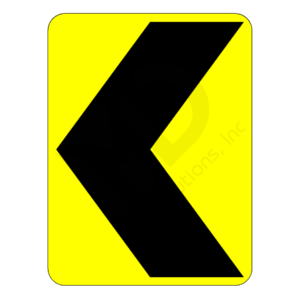 W1-8 Chevron Sign