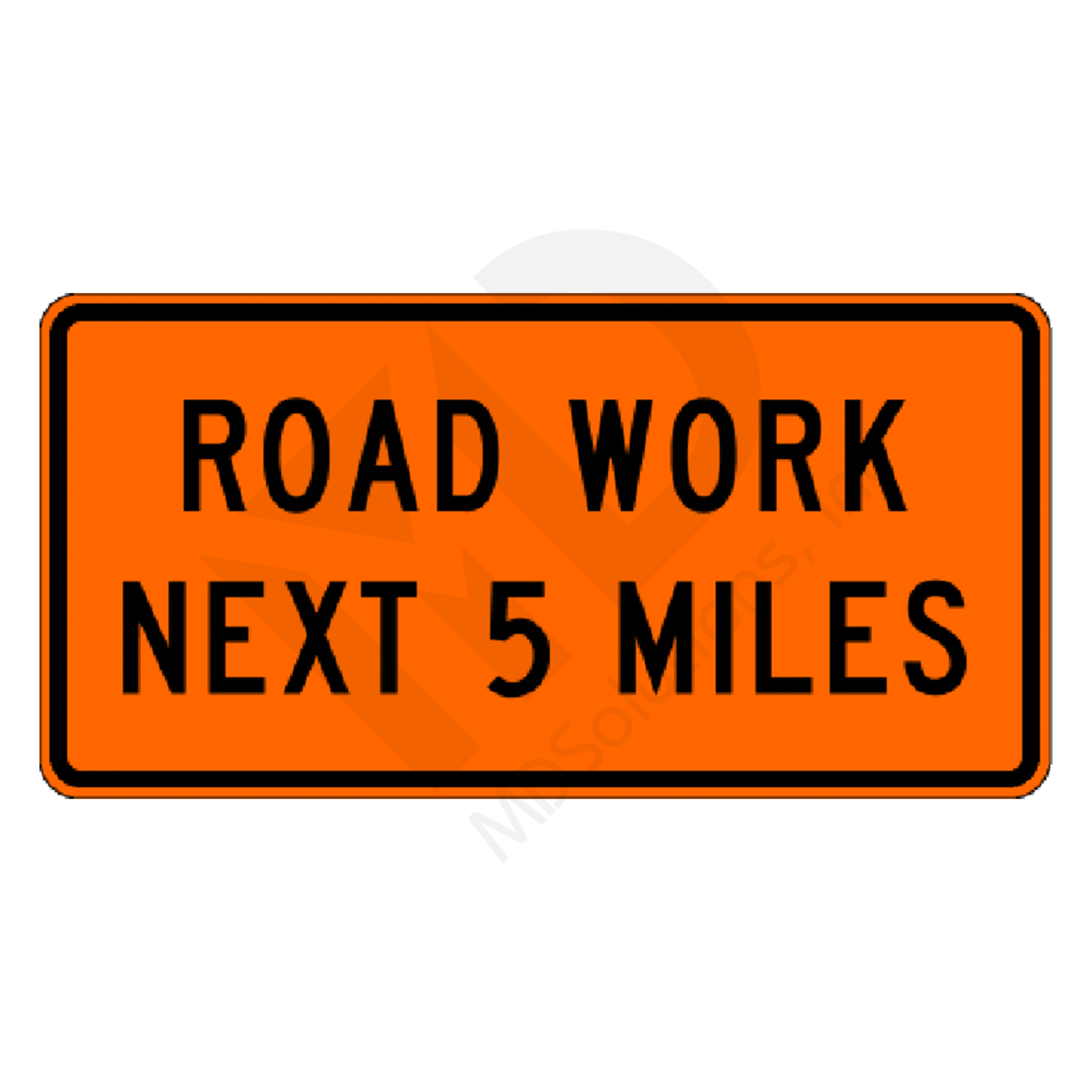 G20-1 Road Work Next (distance) Sign