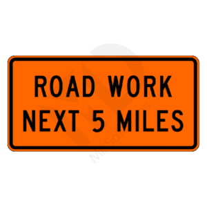 G20-1 Road Work Next (distance) Sign