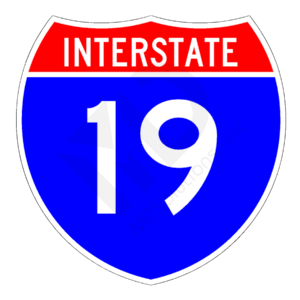 M1-1 Interstate Route Sign