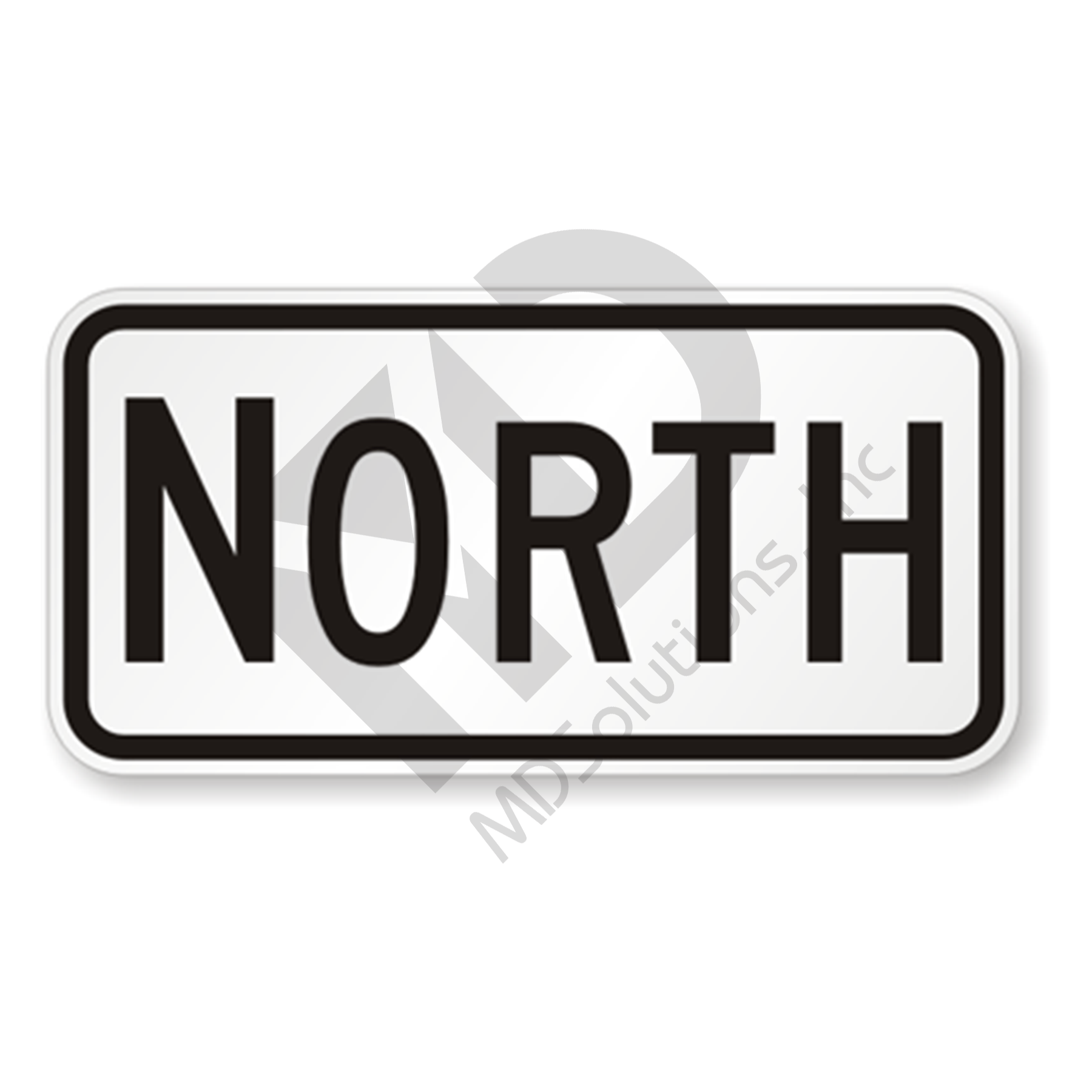M3-1 North Directional Auxiliary Sign