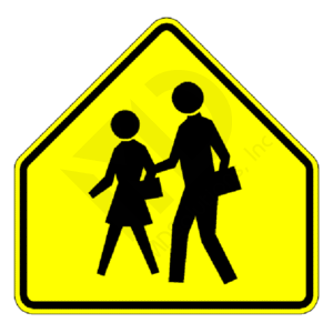 S1-1 School Advance Sign