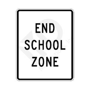 S5-2 End School Zone Sign