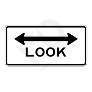 R15-8 Look Sign