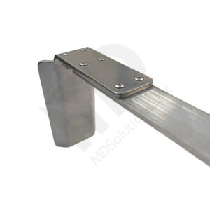 Cantilever Saddle Bracket Round Post Assembly Large
