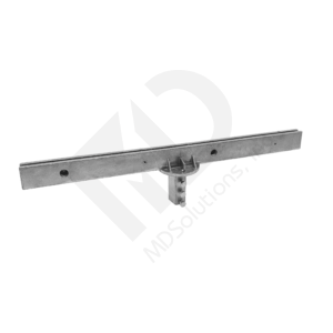 24" U-Channel 180° Post Cap Flat