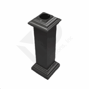 Base for 3" Round Decorative Post
