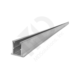 Aluminum Support Channel - Medium Extrusion
