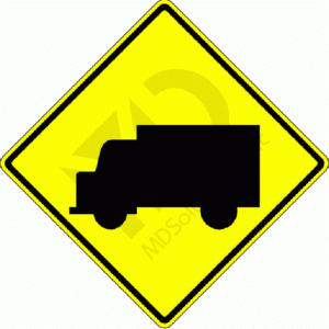 W11-10 Truck Sign