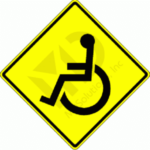 W11-9 Handicapped Sign