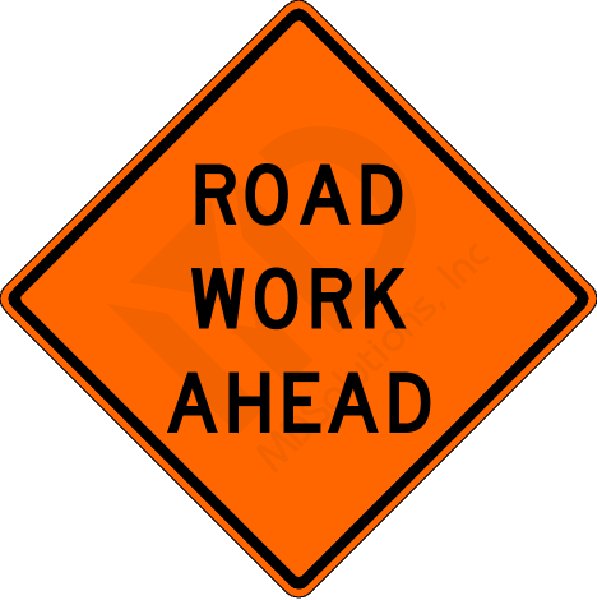 W20-1 Road Work Ahead Sign
