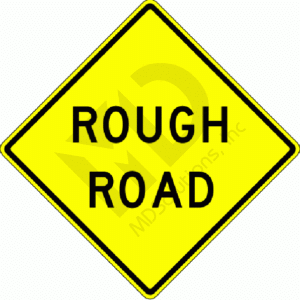 W8-8 Rough Road Sign