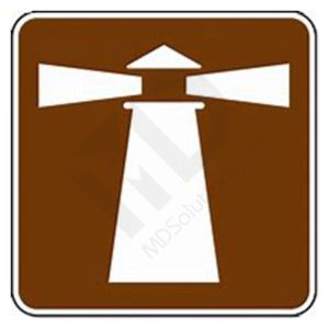 Rs-007 Lighthouse (Symbol) Sign