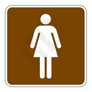 Rs-023 Women's Restroom (Symbol) Sign