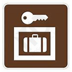 Rs-030 Lockers/Storage (Symbol) Sign