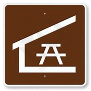 Rs-039 Picnic Shelter (Symbol) Sign