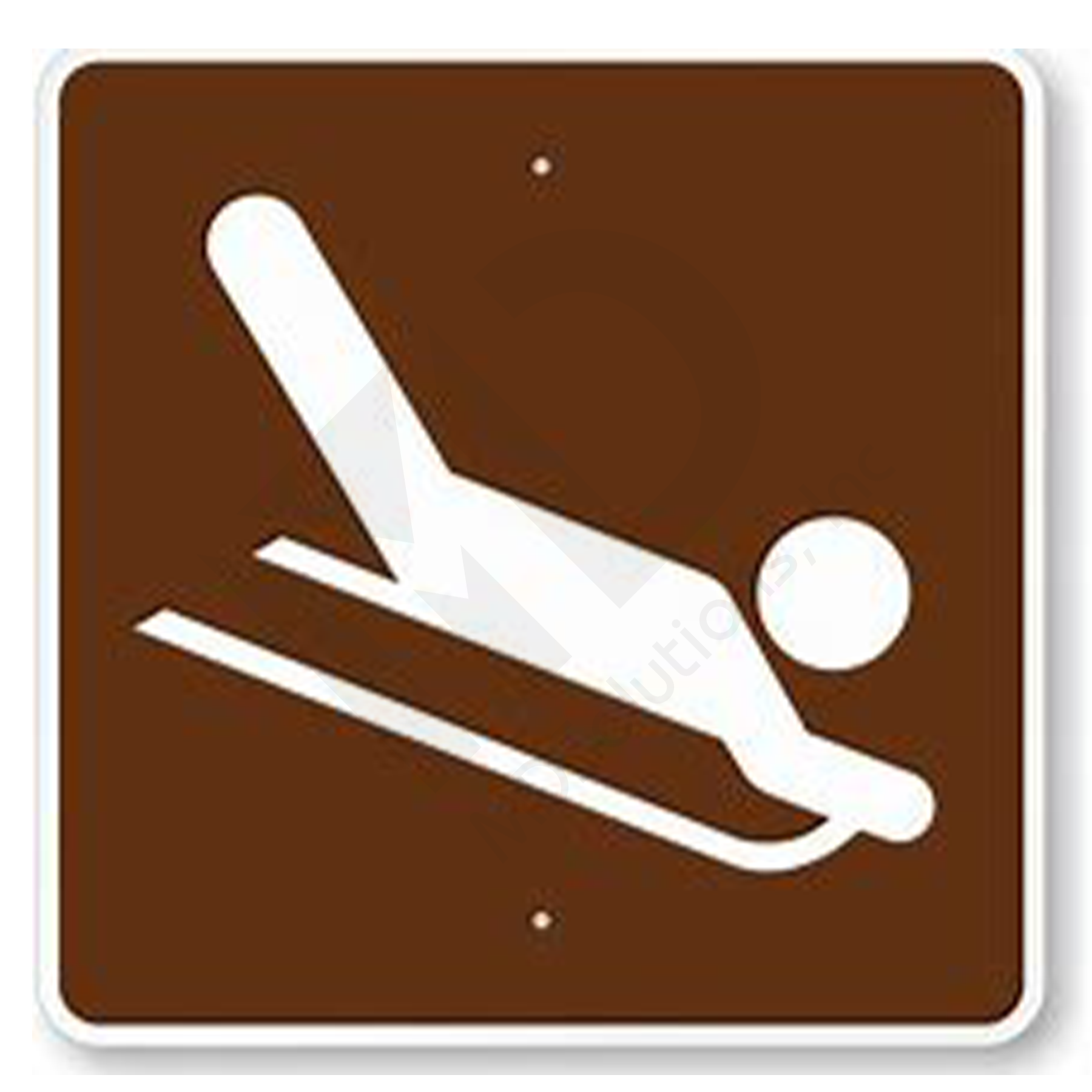 Rs-049 Sledding (Symbol) Sign