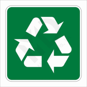 Rs-200 Recycle (Symbol) Sign