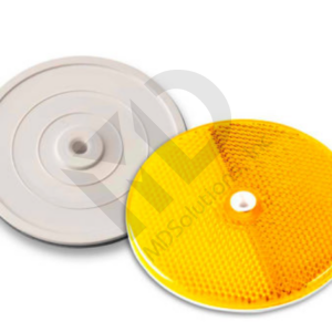 3" Plastic Post Reflectors Amber