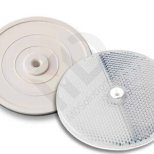 3" Plastic Post Reflectors White