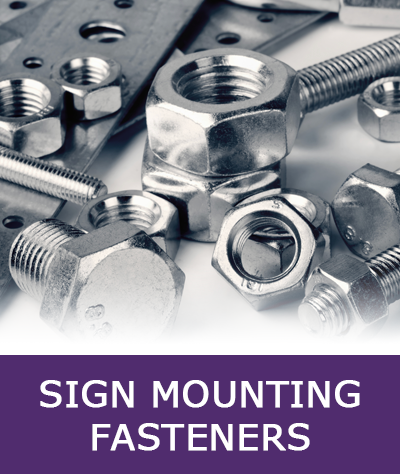 sign mounting fasteners