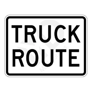 R14-1 Truck Route Sign